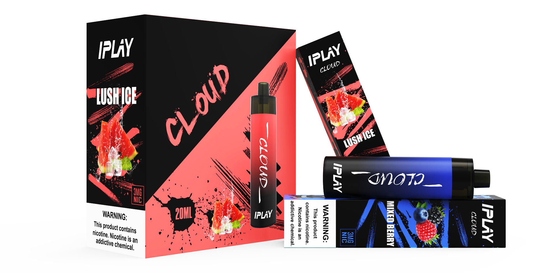 IPLAY-CLOUD-DISPOSABLE-PACKAGE INCLUDE