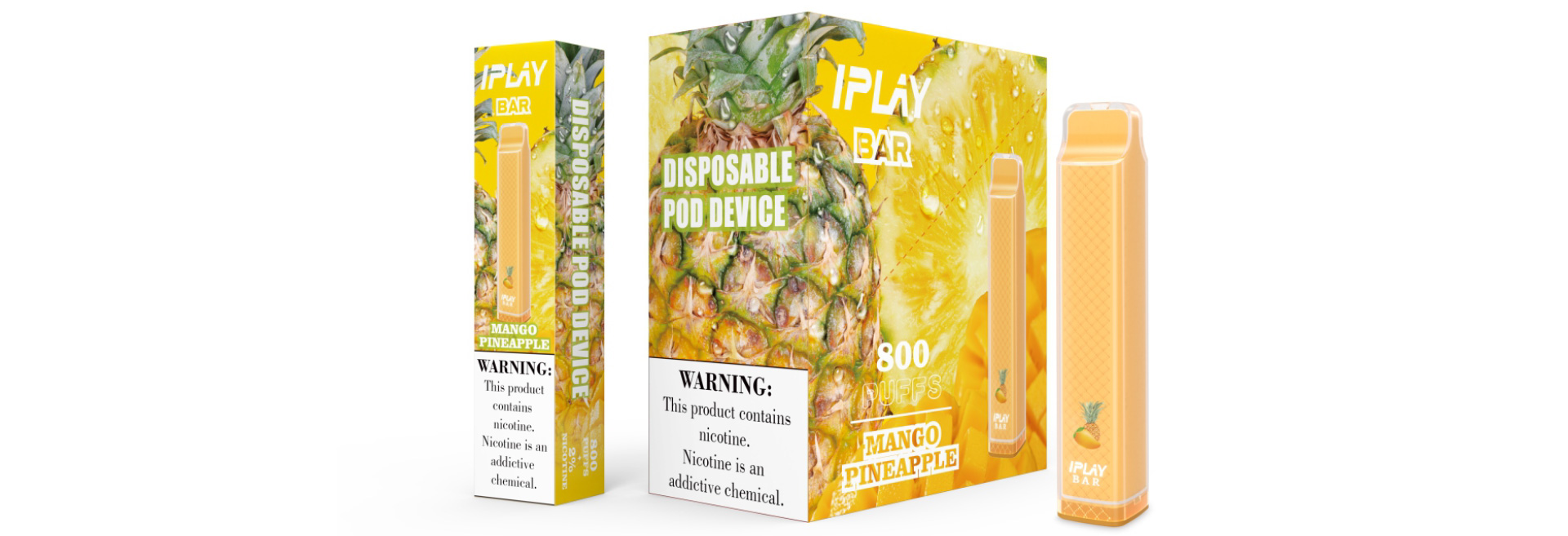 IPLAY BAR DISPOSABLE POD - Package