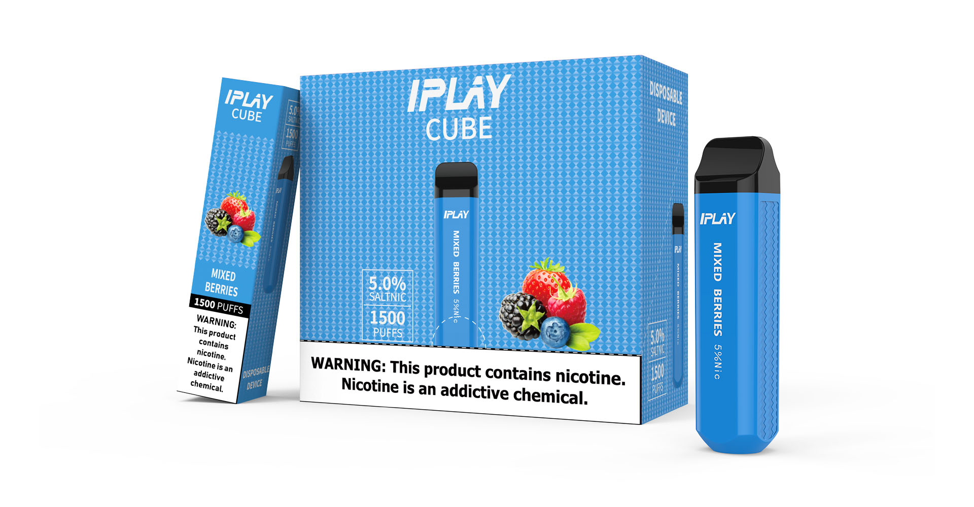 IPLAY CUBE DISPOSABLE VAPE - PACKAGE