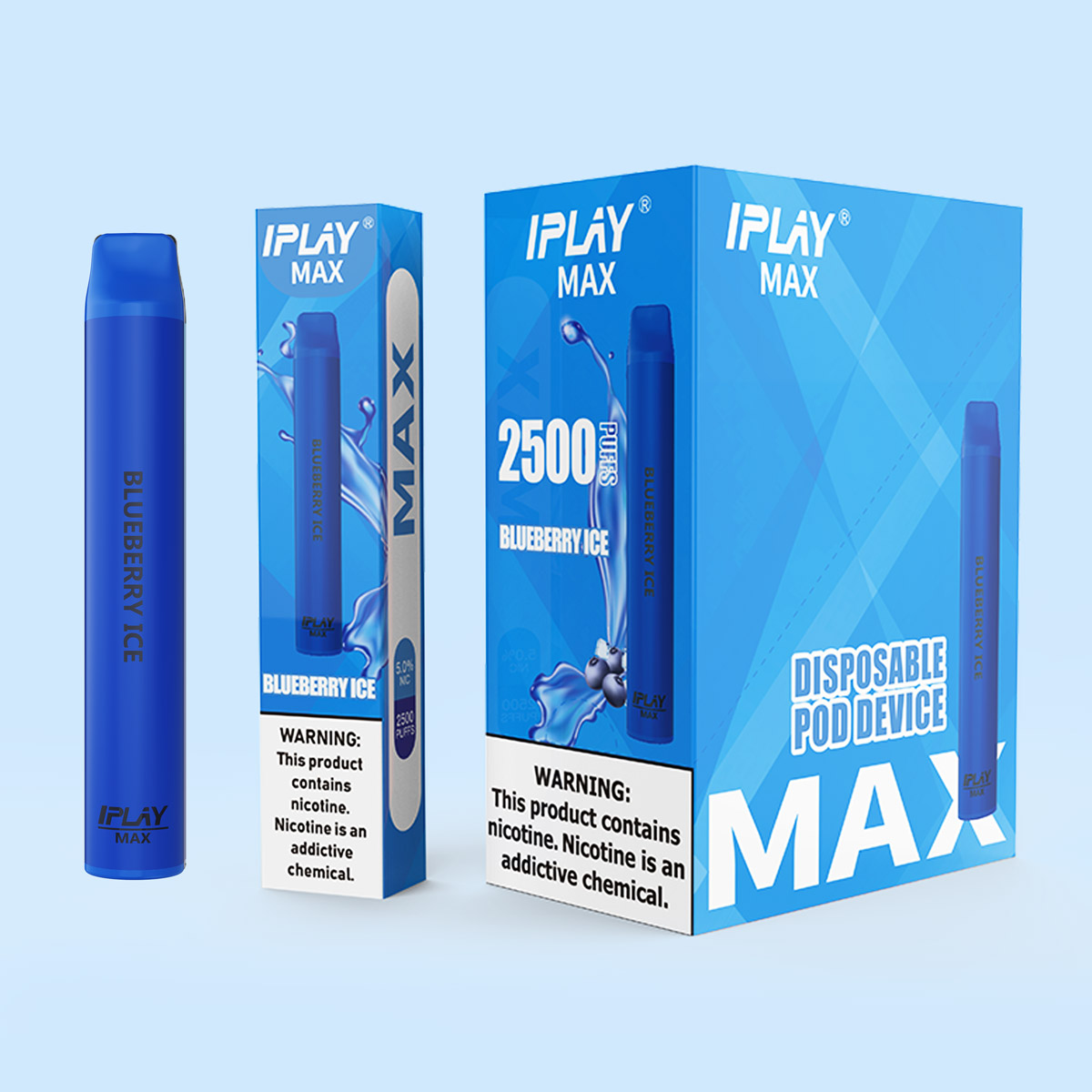 MAX 2500 Puffs Disposable Vape Pod