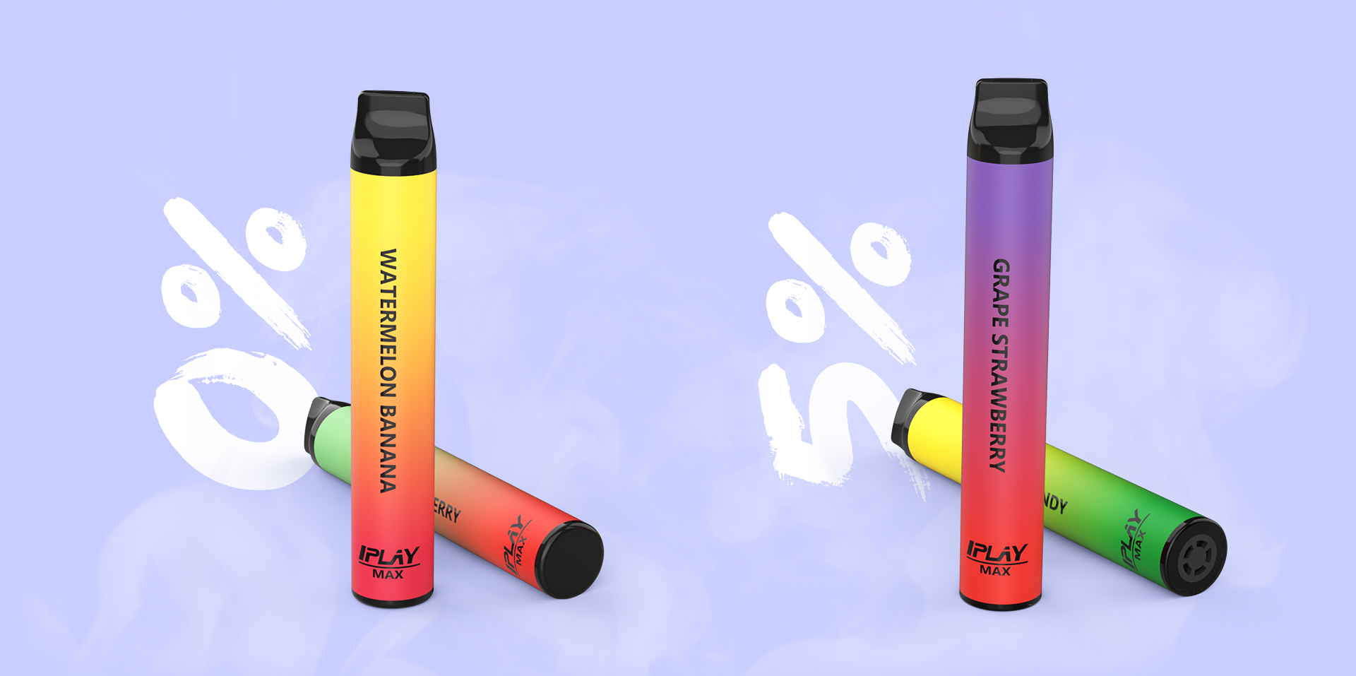 IPLAY MAX - 0% and 5% Nicotine Available