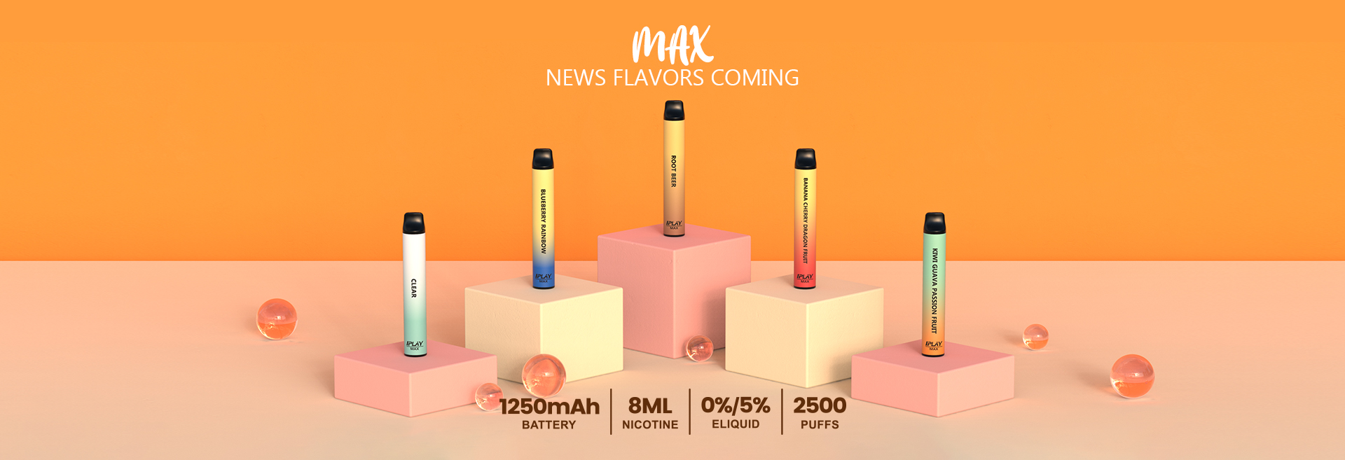 IPLAY MAX - 새로운 맛 출시
