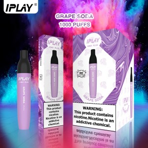 IPLAY VINO PLUS 1000 Puffs Disposable Vape Pod
