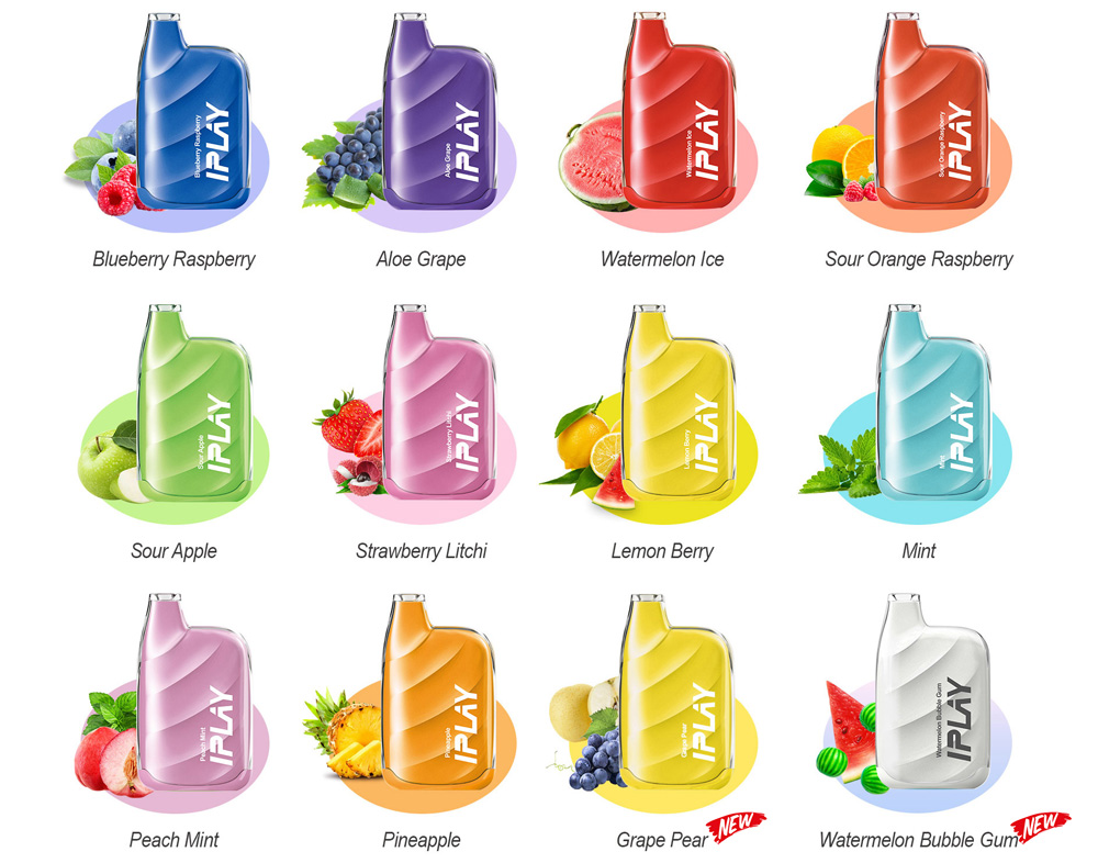IPLAY X BOX - 13 flavors