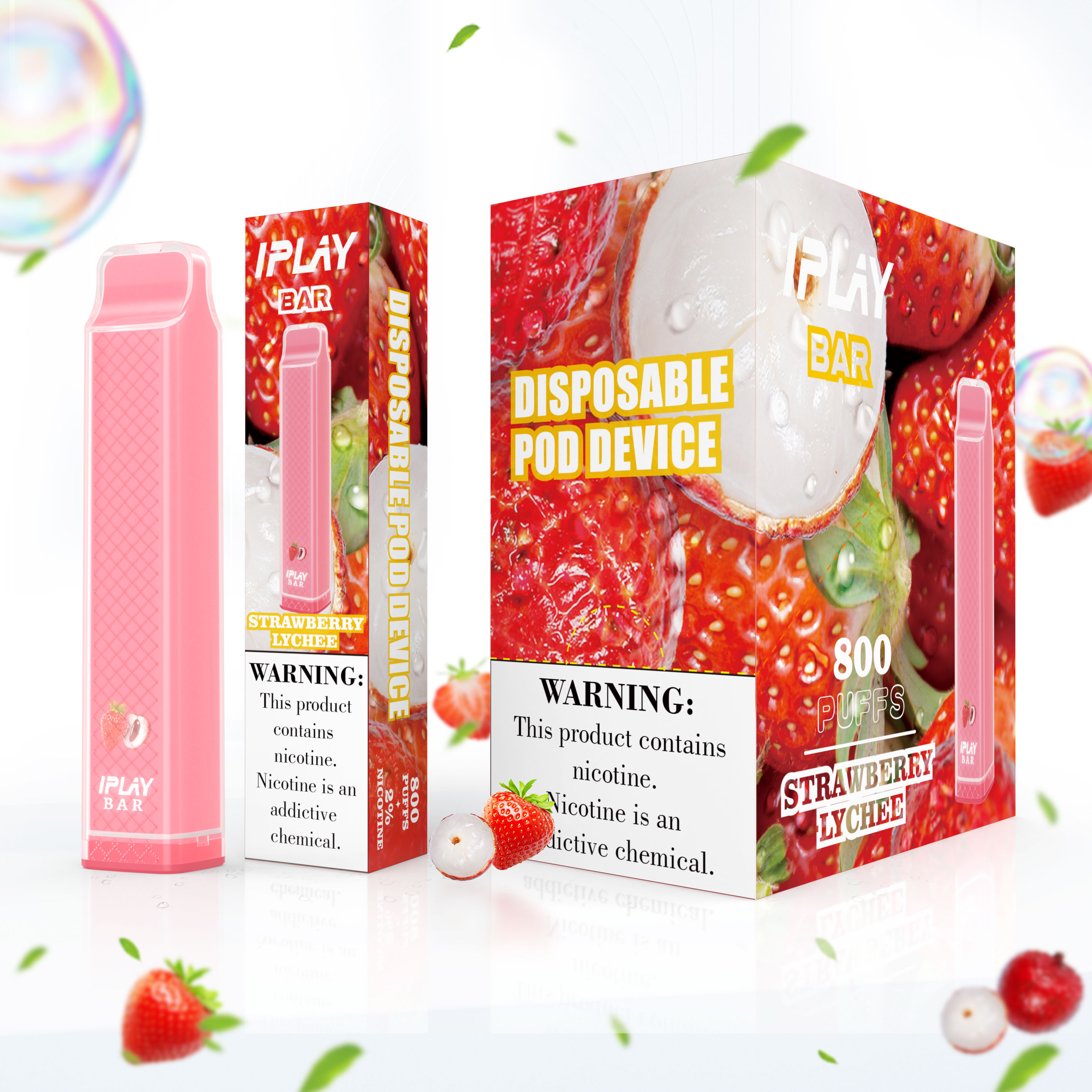 Quality Inspection for Cube Vape Disposable - IPLAY BAR 800 Puffs Disposable Vape Pod – Iplayvape