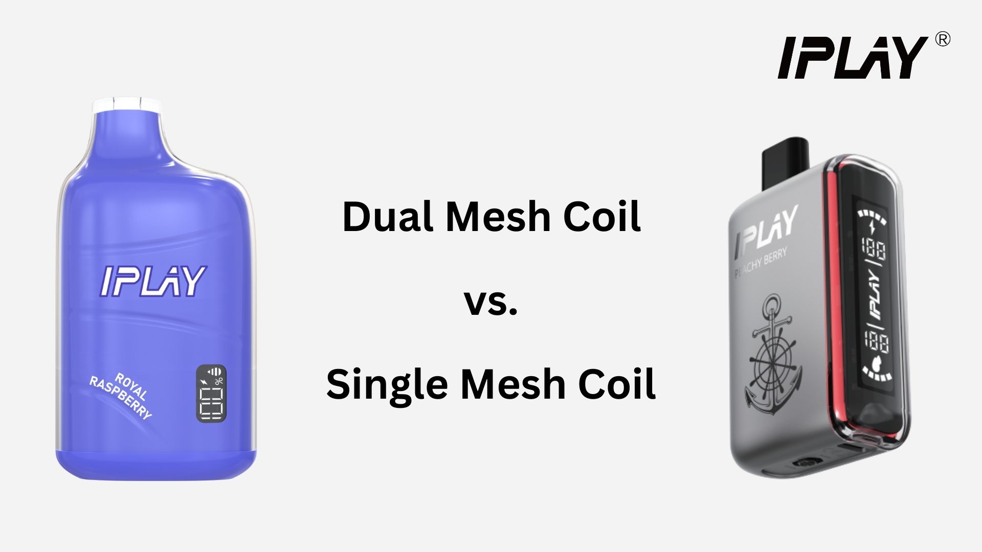 Engangsvape: Dual Mesh Coil vs Single Mesh Coil