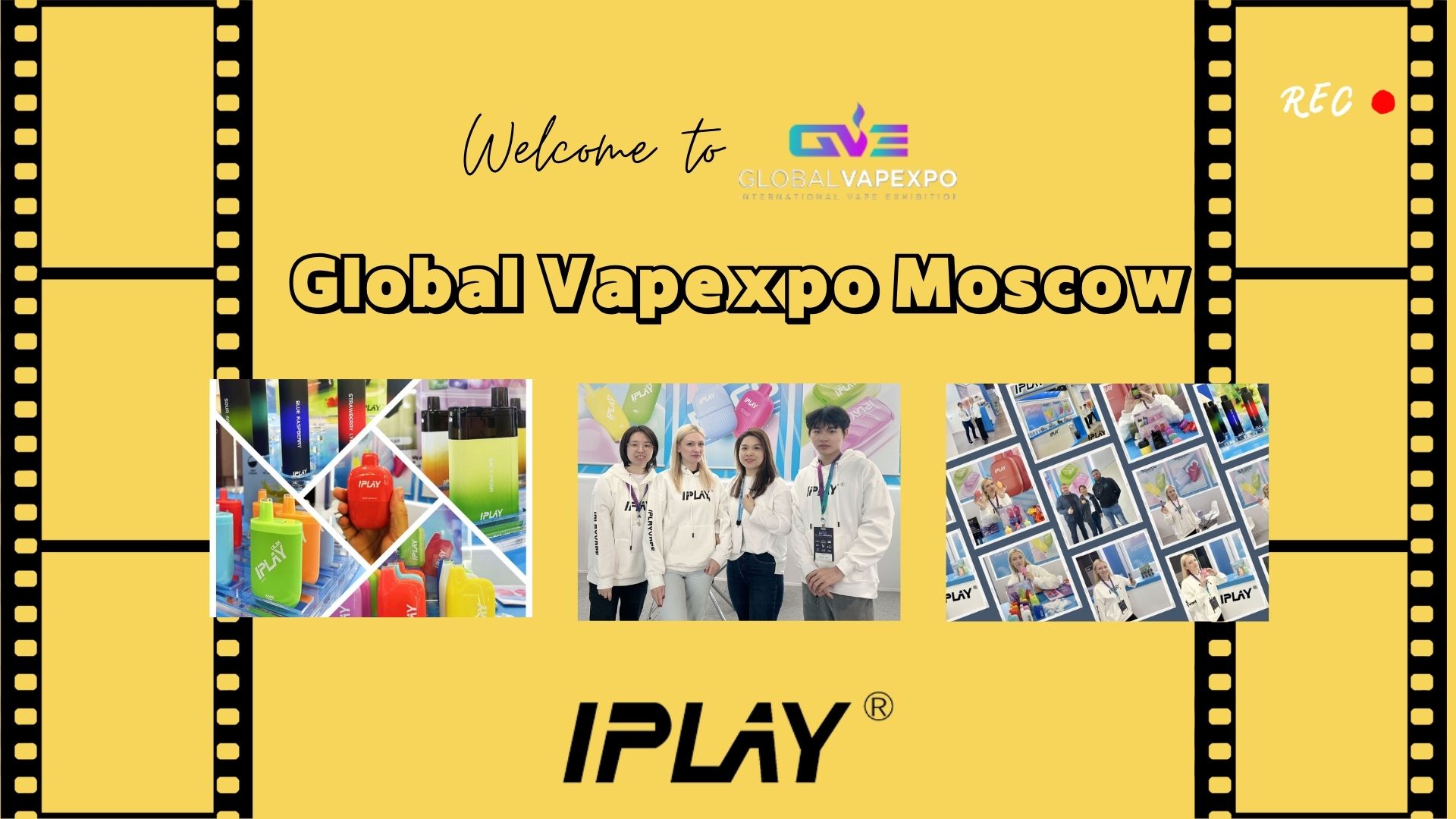 IPLAY משתתף ב-Global Vapexpo Moscow בשנת 2023