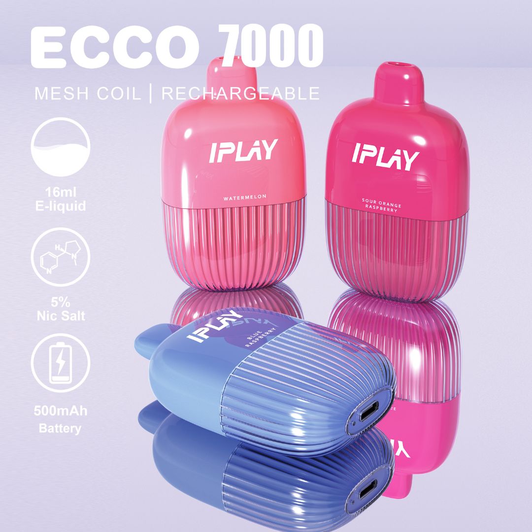 ECCO 7000 Puffs Kertakäyttöinen Vape Pod