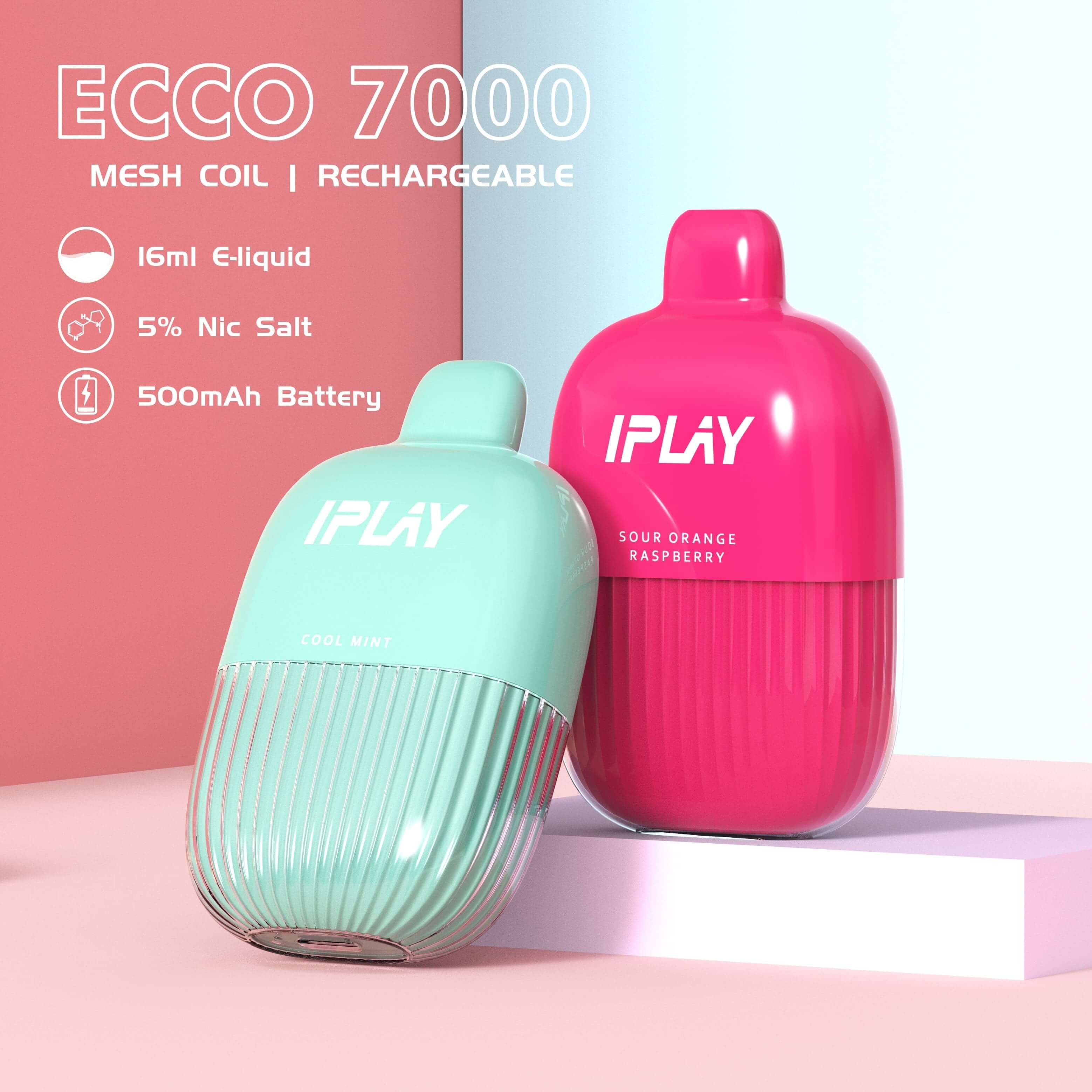 ECCO 7000 Puffs Disposable Vape Pod