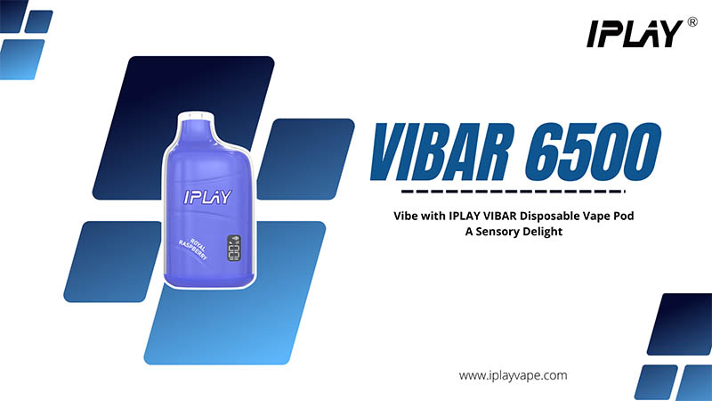 Vibe With IPLAY VIBAR Disposable Vape Pod: A Sensory Delight